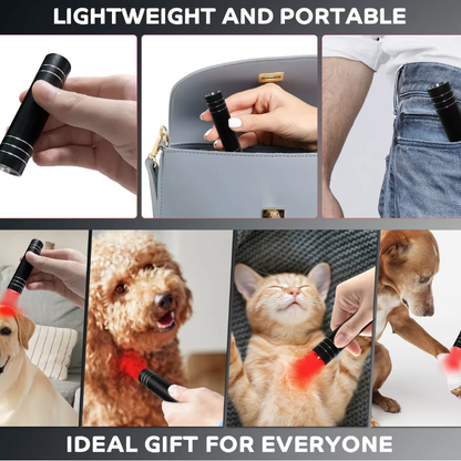 Portable Red Light Therapy Torch – 660nm & 850nm Infrared Pain Relief Device